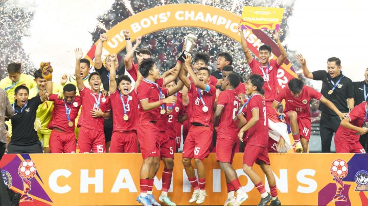 Timnas Indonesia U-19 juara Piala AFF U-19 2024. Foto: PSSI