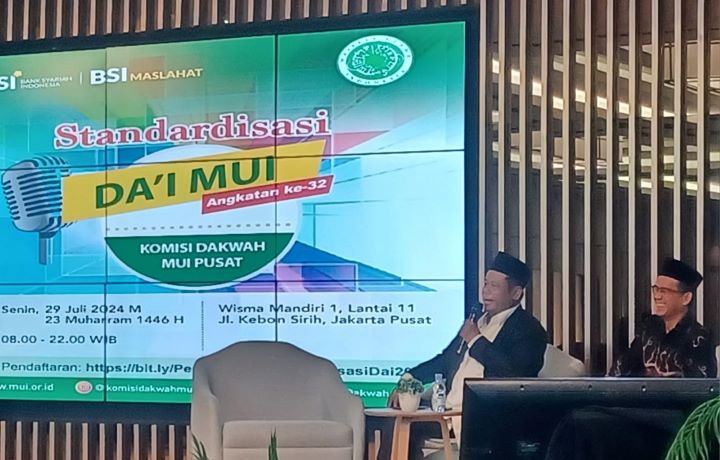 Wakil Ketua Umum Majelis Ulama Indonesia (MUI) KH Marsudi Syuhud angkat bicara soal standardisasi dai. Foto: MUI