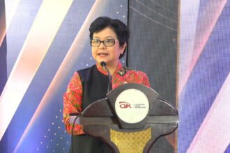 Ketua Dewan Audit OJK Sophia Wattimena dalam sambutannya pada Forum Pre – Risk & Governance Summit (RGS) dengan tema “Meningkatkan Awareness Industri Jasa Keuangan dan Asosiasi Profesi GRC dalam Cybersecurity Risk dan Climate Change Risk” di Jakarta, Senin.