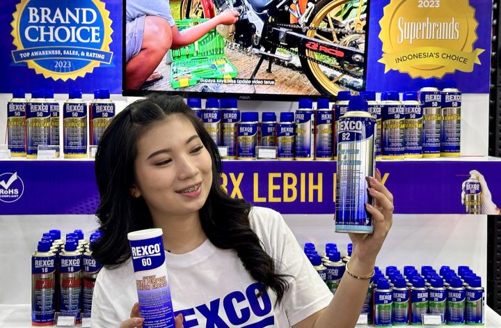 Rexco Indonesia tahun ini hadir di GIIAS 2024 dengan membawa 2 produk baru yaitu Rexco 82 Brake Cleaner dan Rexco 60 High Temp Multi Purpose Lithium Grease.