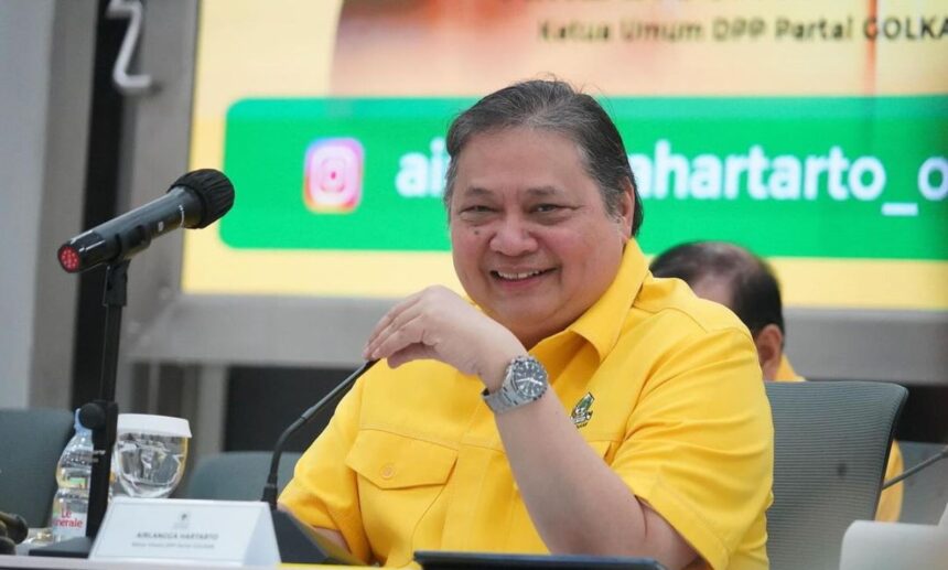 Ketua Umum Partai Golkar, Airlangga Hartarto