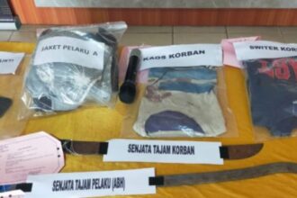 Sejumlah barang bukti yang diamankan polisi. Foto: Ist