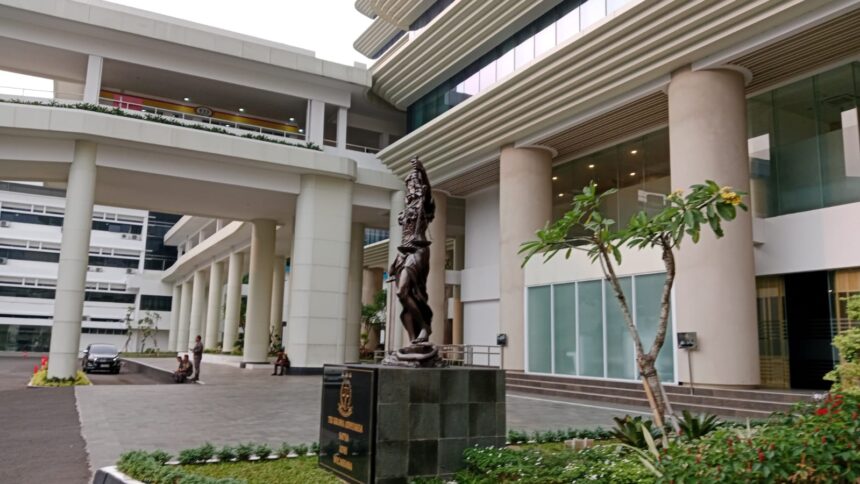 Lobi Gedung Utama Kejaksaan Agung RI. Foto: Yudha Krastawan/ipol.id