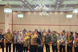 Launching implementasi sertifikat elektronik Kantor Pertanahan Kabupaten Bogor 1 berlangsung pada Senin 22 Juli 2024 di Alhambra Hotel and Convention, Kabupaten Tasikmalaya.