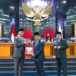 Pj Gubernur DKI Jakarta, Heru Budi Hartono usai sidang paripurna.(Foto dok pemprov)