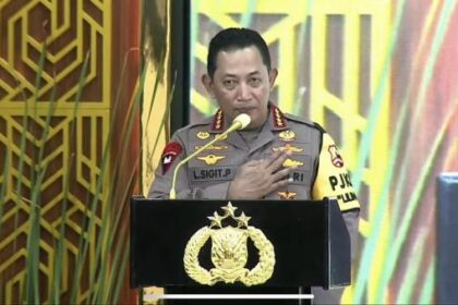 Kapolri Listyo Sigit Prabowo mengucapkan selamat Hari Bhayangkara ke-78. (Foto: Divisi Humas Polri/YouTube)
