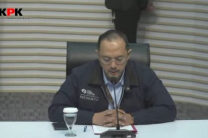 Juru Bicara KPK, Tessa Mahardhika Sugiarto. Foto: Live streaming YT @kpkri
