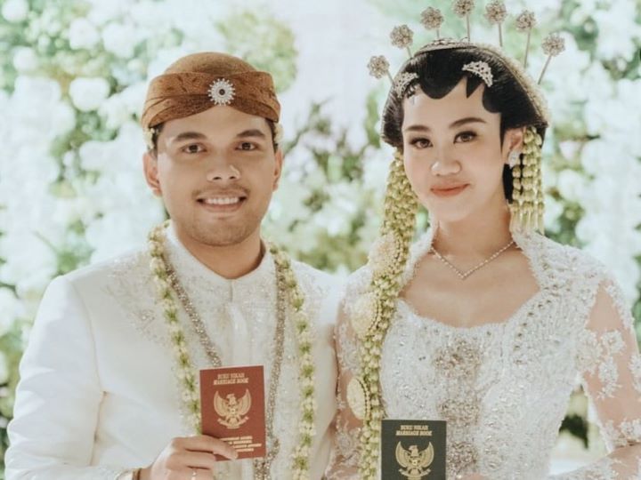 Hari Thariq Halilintar dan Aaliyah Massaid resmi menikah. Foto: IG, @thariqhalilintar (tangkap layar)