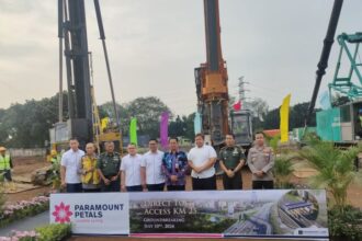 Pembangunan jalan tol akses langsung KM25 Tangerang resmi dimulai.