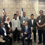 Potret lima warga NU bertemu Presiden Israel Isaac Herzog. Foto: Isti