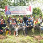 Masyarakat Sulsel antusias menanam pisang Cavendish jaga ketahanan pangan.(foto dok Pemprov Sulsel)