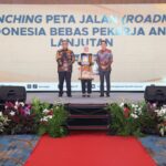 Kemnaker meluncurkan Peta Jalan (Roadmap) Indonesia Bebas Pekerja Anak Lanjutan (tahap II) menyusul berakhirnya Roadmap Indonesia Bebas Pekerja Anak Tahun 2022 (tahap I). Foto: Kemnaker