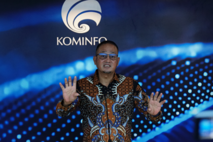 Semuel Abrijani Pangerapan mengundurkan diri dari posisinya sebagai Dirjen Aptika Kominfo. Foto: Kominfo
