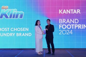 SoKlin raih predikat Most Chosen Laundry Brand Nomor Satu Pilihan Konsumen Indonesia. Foto: Ist