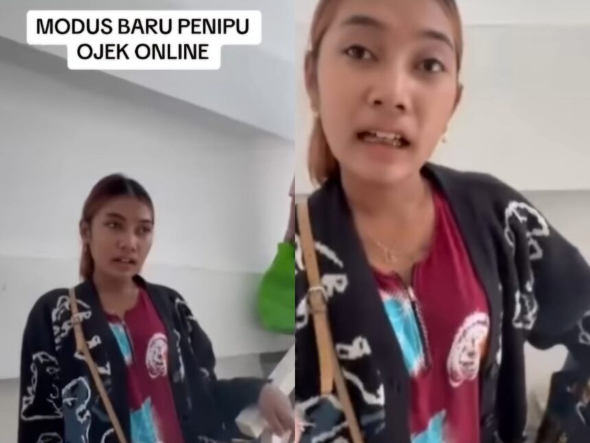 wanita penipuan ojol ok