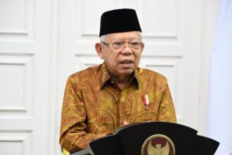 Wapres Ma'ruf Amin mengucapkan selamat Tahun Baru Islam 1446 H. Dia mengajak umat menghayati Tahun Baru Islam dengan meningkatkan keimanan dan ketakwaan. (Foto: Biro Setwapres)