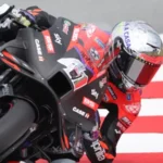 Pembalap Aprilia Aleix Espargaro tercepat di sesi kualifikasi MotoGP Inggris. (Reuters)