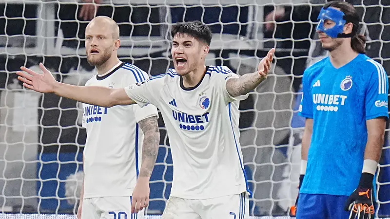 Kevin dike Saat ini ia tengah menjalani musim ketiga bersama FC Copenhagen. (AFP/Ritzau Scanpix/Liselotte Sabroe)