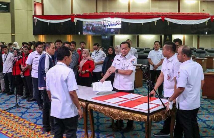 Gladi kotor jelang pelantikan 106 anggota DPRD DKI Jakarta periode 2024-2029.(Foto dok setwan DPRD DK