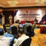 Kedeputian Bidang Logistik dan Peralatan Badan Nasional Penanggulangan Bencana (BNPB) melaksanakan uji publik tingkat nasional atas perubahan Peraturan BNPB Nomor 4 Tahun 2018 tentang Sistem Manajemen Logistik dan Peralatan di Hotel Borobudur, Jakarta, Rabu (14/8/2024). Foto: Ist