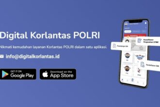 Aplikasi Digital Korlantas Polri