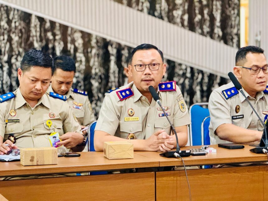 BPN Kota Depok gelar monitoring dan evaluasi (Monev) Pendaftaran Tanah Sistematis Lengkap (PTSL) bersama Pemerintah Kota (Pemkot) Depok, Senin 19 Agustus 2024. (Foto BPN Kota Depok