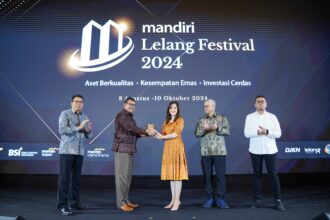 Wakil Direktur Utama Bank Mandiri Alexandra Askandar dalam Mandiri Lelang Festival yang berlangsung di Jakarta, Kamis (8/8/2024). Foto: Dok Bank Mandiri