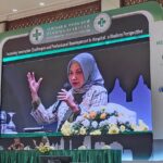 CEO AdMedika periode 2021-2024 Dwi Sulistiani, saat menjadi pembicara dalam Seminar PERSI 2024, beberapa waktu lalu. Foto: Telkom Indonesia