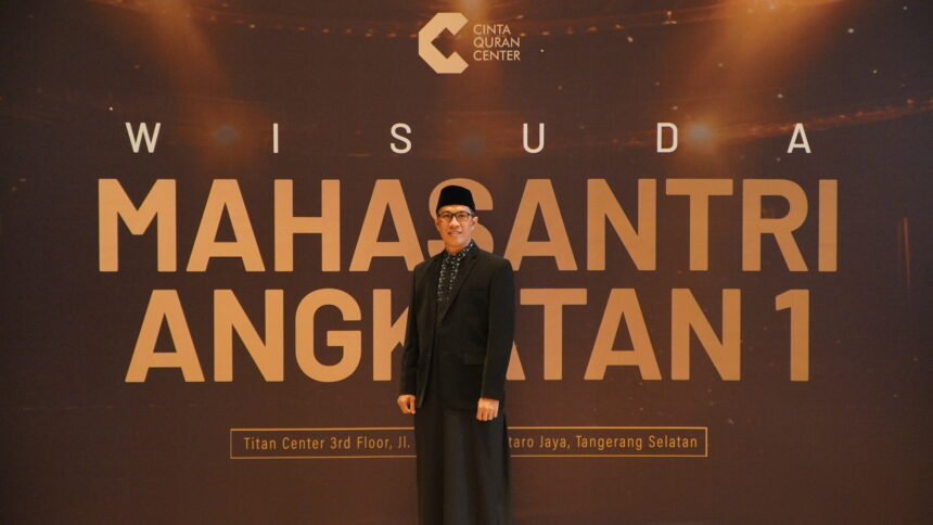 Cinta Quran Center (CQC) dengan bangga mengumumkan wisuda pertama para mahasantri angkatan 1. Foto/ist