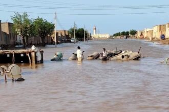 Banjir di Sudan. Foto: X @altaghyeersudan