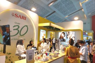 Suasana opening ceremony IndoBeauty Expo 2024 di JIEXPO Kemayoran, Jakarta Pusat. Foto: ipol.id/Vinolla