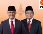 Pasangan cagub dan cawagub, Anies-Sohibul.(foto dok PKS)