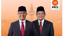 Pasangan cagub dan cawagub, Anies-Sohibul.(foto dok PKS)