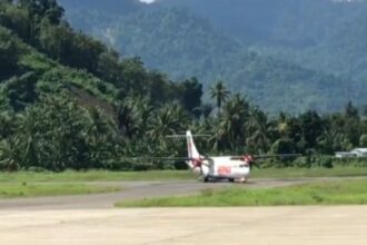 Jalur penerbangan rute Mamuju-Makassar dan Mamuju Balikpapansaat dibuka oleh Maskapai Wings Air. Foto: Dok Pemprov Sulbar