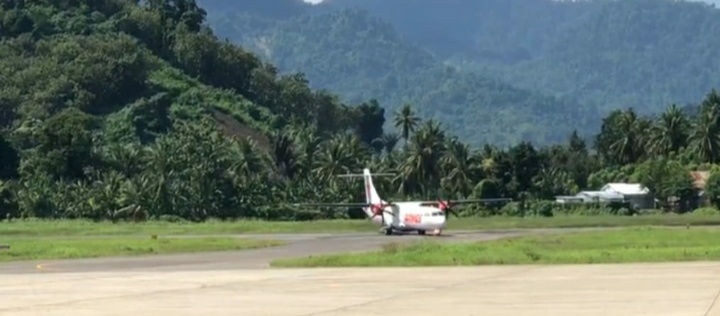 Jalur penerbangan rute Mamuju-Makassar dan Mamuju Balikpapansaat dibuka oleh Maskapai Wings Air. Foto: Dok Pemprov Sulbar