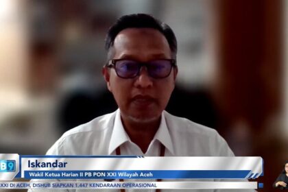 Iskandar, Wakil ketua harian II PB PON XXI wilayah Aceh. Foto: dok humas