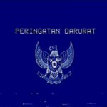 Viral 'Peringatan Darurat' dengan lambang Garuda Pancasila berlatar biru geger di media sosial. Foto: X @txttransportasi (tangkap layar)