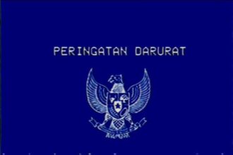 Viral 'Peringatan Darurat' dengan lambang Garuda Pancasila berlatar biru geger di media sosial. Foto: X @txttransportasi (tangkap layar)