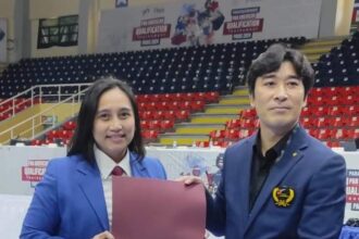 Wasit Taekwondo asal Indonesia, Martina Navratilova. dipercaya untuk memimpin jalannya pertandingan PARALIMPIADE/PARALYMPIC GAMES 2024 di Paris, Prancis. Foto/ist