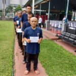 Sejumlah narapidana (Napi) di Lapas Kelas I Cipinang, Jatinegara, Jakarta Timur, sempat melakukan simulasi pencoblosan pada Pilpres 2024 belum lama ini. Foto: Joesvicar Iqbal/Dok/ipol.id