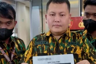 Kader Muda Golkar membuat aduan kepada Bareskrim. Foto: IG, @medsoszone (tangkap layar)