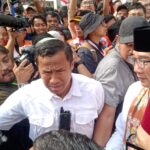 Bacawagub Ridwan Kamil pasca mendaftar ke KPU DKI Jakarta.(Foto sofian/ipol.id)