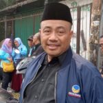 Ketua DPD Nasdem Jakarta Barat, Abdul Aziz Muslim.(Foto sofian/ipol.id)