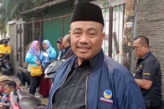 Ketua DPD Nasdem Jakarta Barat, Abdul Aziz Muslim.(Foto sofian/ipol.id)