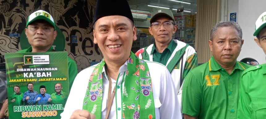 Ketua DPW PPP DKI Jakarta yang juga Wamenag, Saiful Rahmat Dasuki.(Foto sofian/ipol.id)