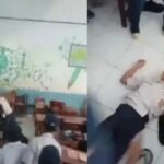 Video aksi penganiayaan yang terjadi di salah satu SMP di Kabupaten Gowa. Foto: IG, @mygigsmedia (tangkap layar)