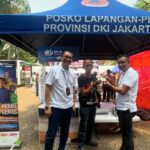 BPJS Ketenagakerjaan Menara Jamsostek Hadir di Posko Kebakaran Manggarai. Foto: ist