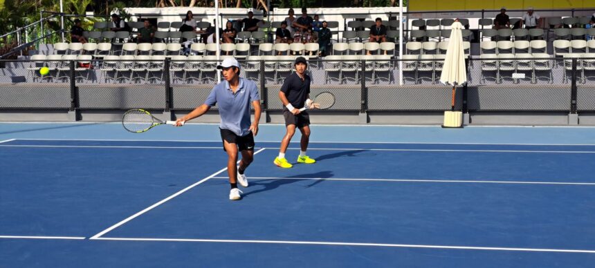 Perjuangan Christhoper Rungkat/Nathan Anthony Barki untuk meraih gelar juara ganda putra M15 ITF World tenis tour Bali seri pertama, akhirnya harus pupus hingga babak semifinal.