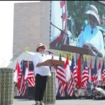 Menlu RI, Retno Marsudi memberi sambutan di acara WOW Indonesia di Washington DC. Foto: dok humas