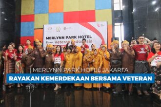 Merlynn Park Hotel Jakarta Rayakan Kemerdekaan bersama Veteran